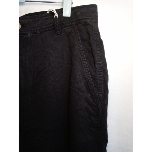 Everlane The Tencel Relaxed Chino Pant Black Soft Pockets Size 16 NWT - Picture 5 of 14